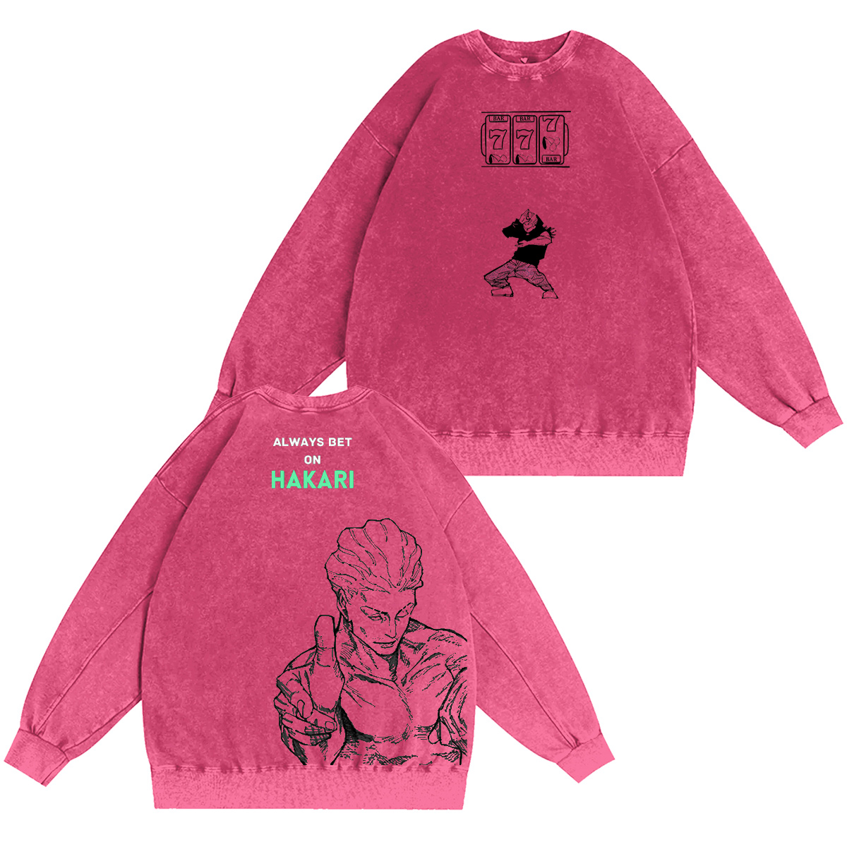 Hakari Kinji Jujutsu Kaisen Washed T-shirt/Crewneck/Hoodie