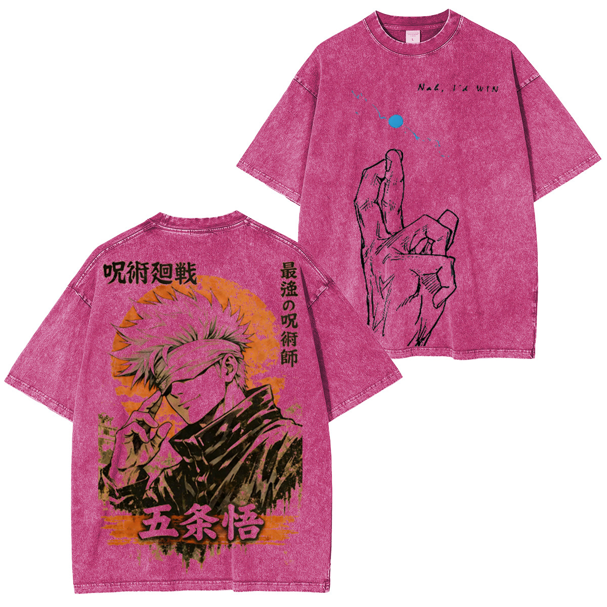 Jujutsu Kaisen Washed T-shirt/Crewneck/Hoodie