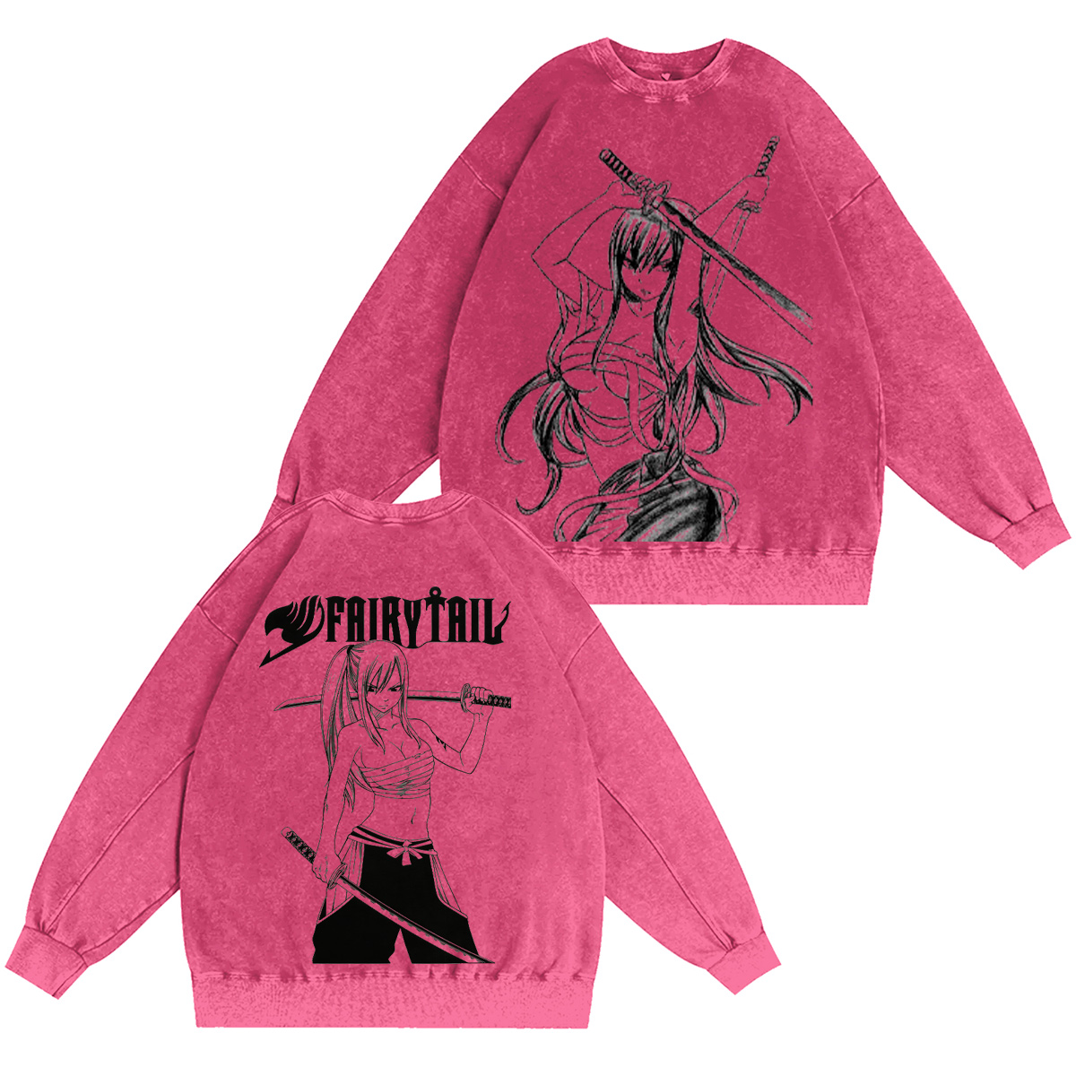 Fairy Tail Washed T-shirt/Crewneck/Hoodie