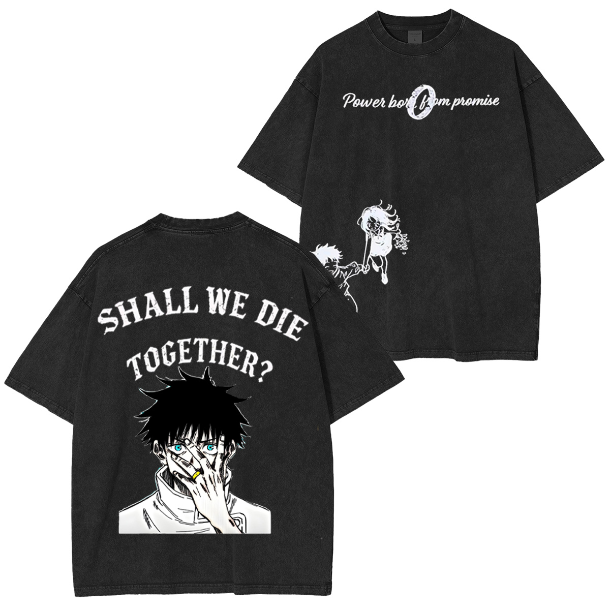 Jujutsu Kaisen Washed T-shirt/Crewneck/Hoodie