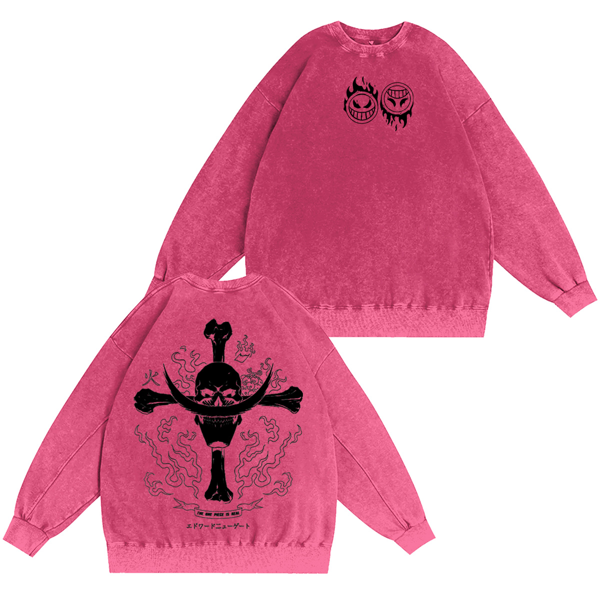 One Piece Washed T-shirt/Crewneck/Hoodie