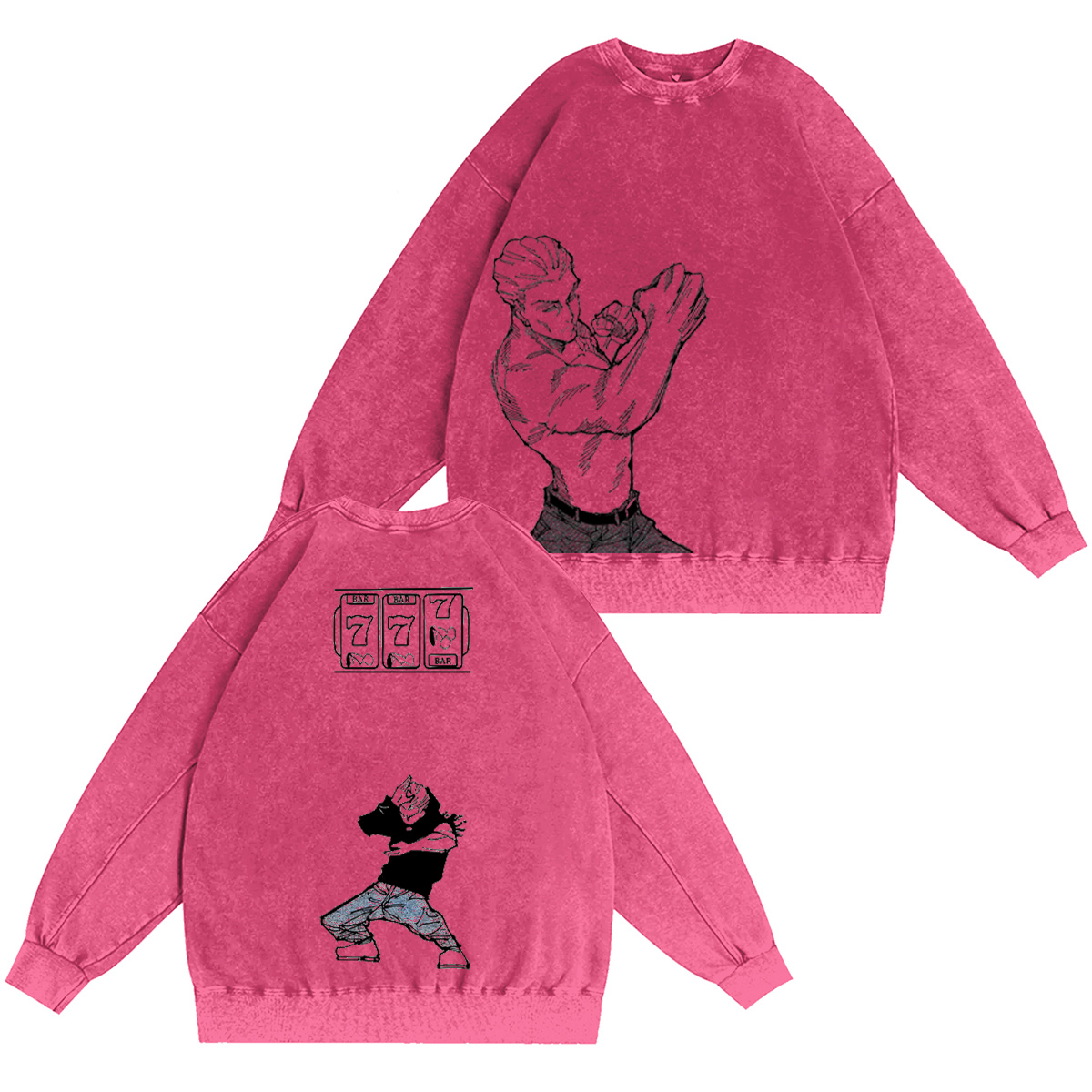 Hakari Kinji Jujutsu Kaisen Washed T-shirt/Crewneck/Hoodie