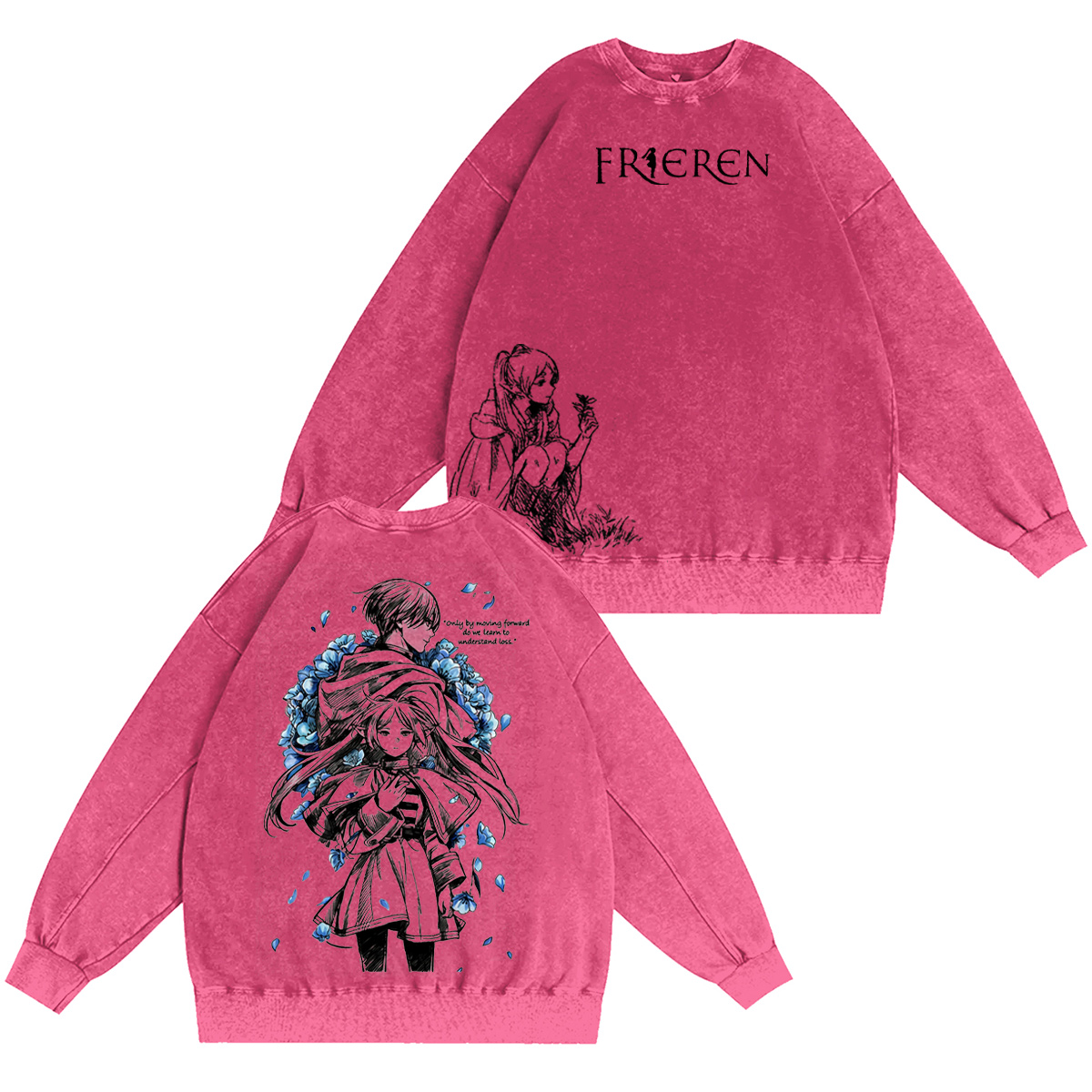 Frieren: Beyond Journey's End Washed T-shirt/Crewneck/Hoodie
