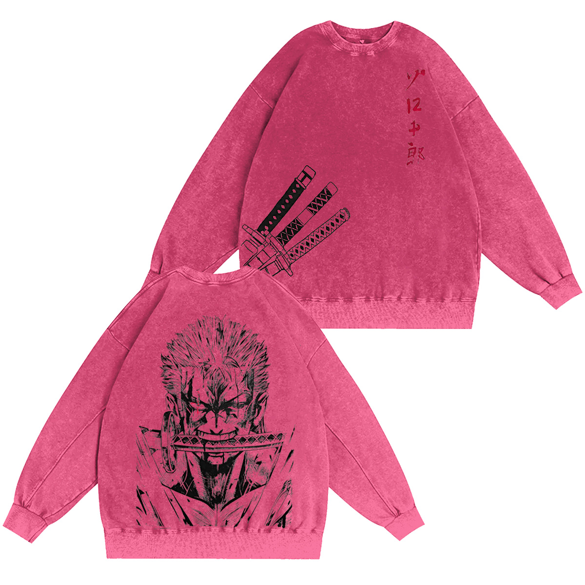 One Piece Washed T-shirt/Crewneck/Hoodie