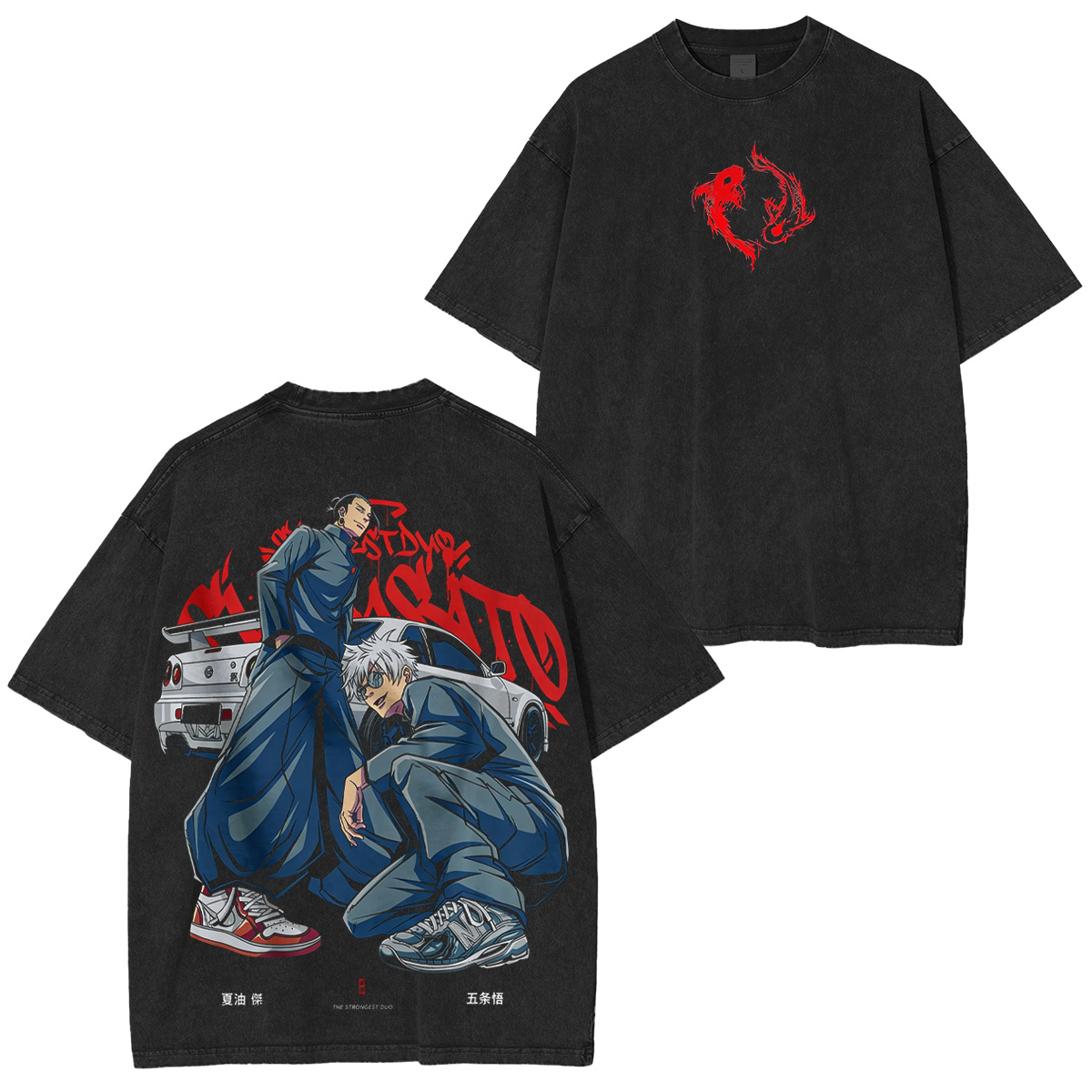 Jujutsu Kaisen Washed T-shirt/Crewneck/Hoodie