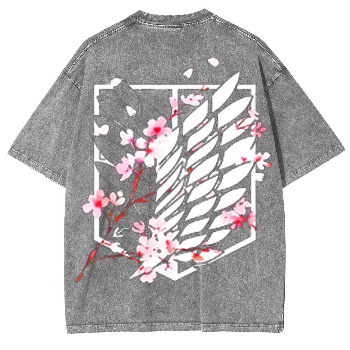 Wings Of Freedom AOT Vintage Washed Unisex T-Shirt