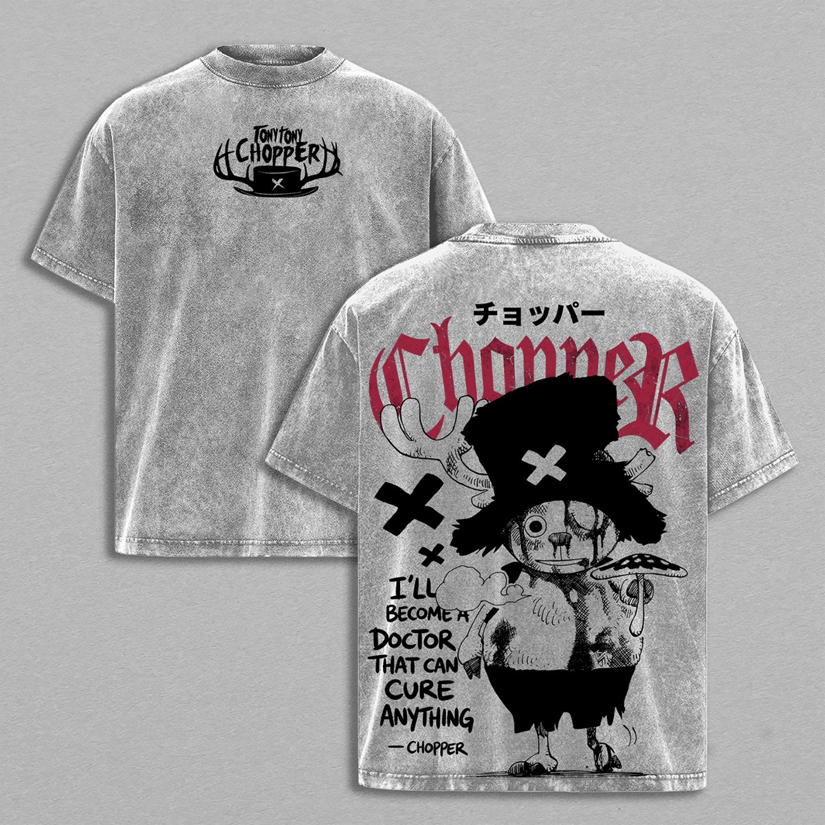 Dr. Tony Tony CHOOPPER Washed T-shirt/Crewneck/Hoodie