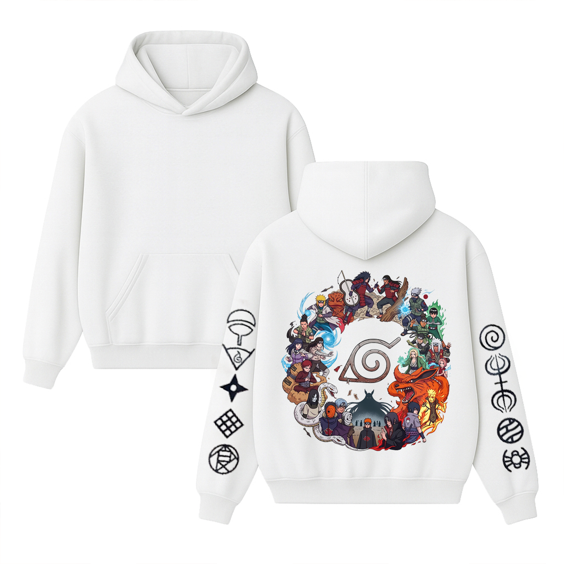 Naruto Oversized Unisex Washed T-Shirt