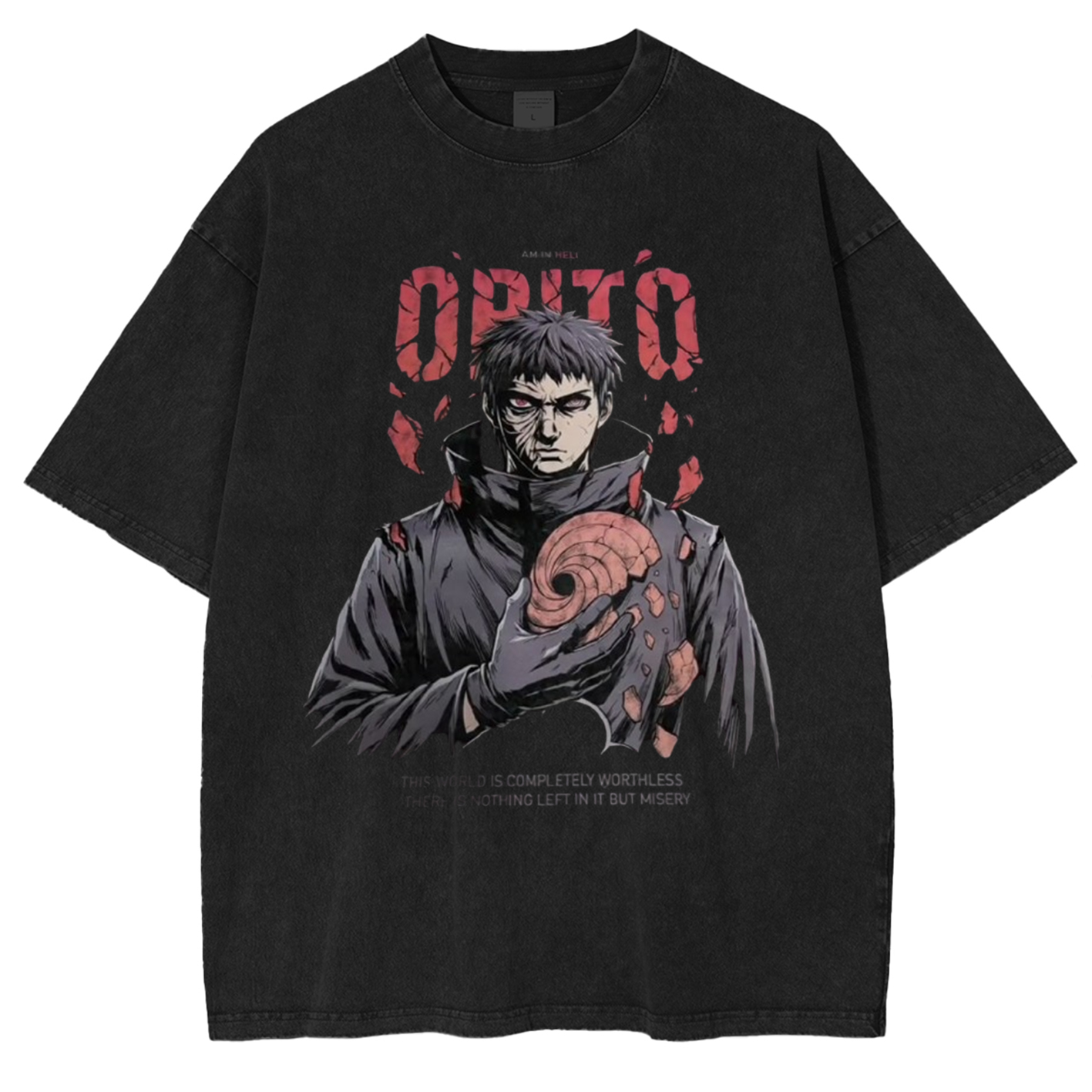 Naruto⁠ Unisex  Washed T-Shirt