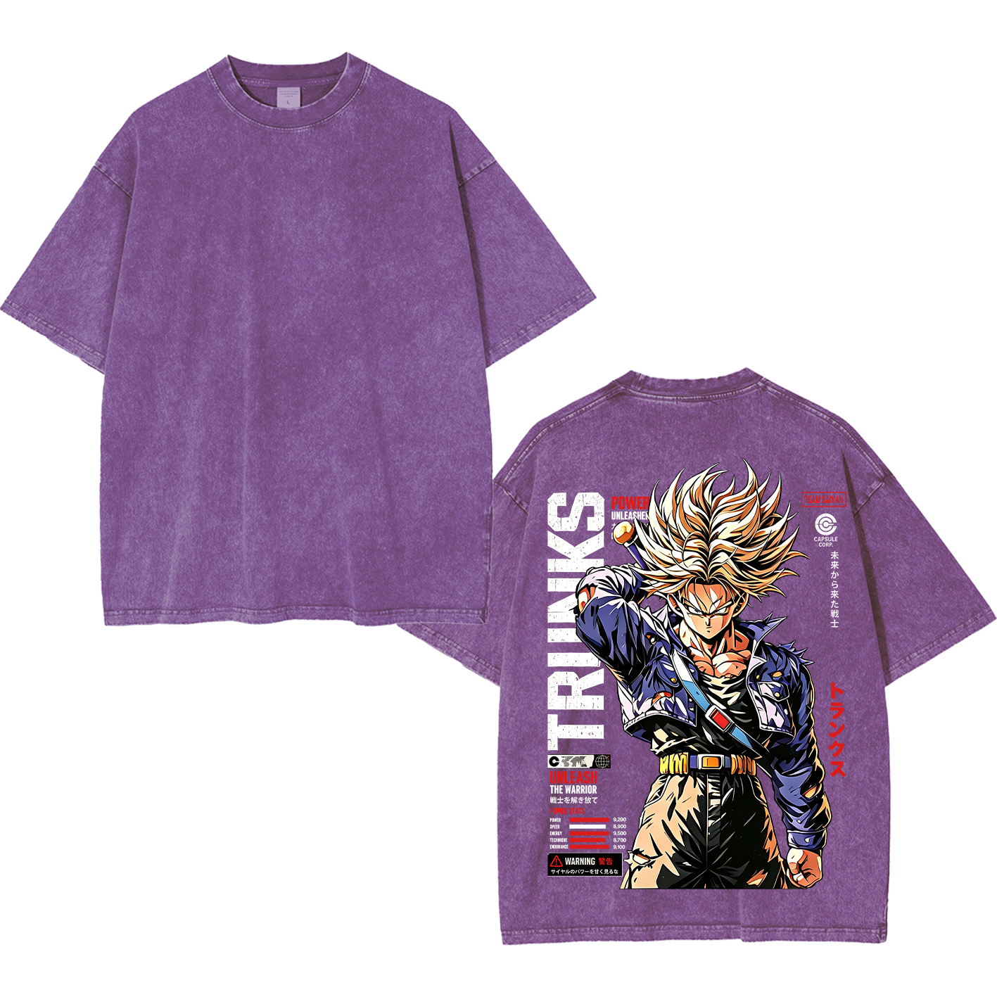Dragon Ball Vintage Unisex  Washed T-Shirt