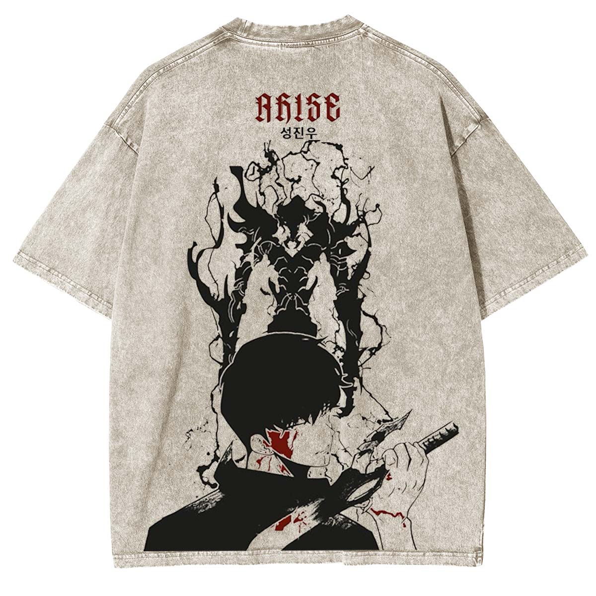 Solo Leveling Sung Jinwoo Anime T-Shirt