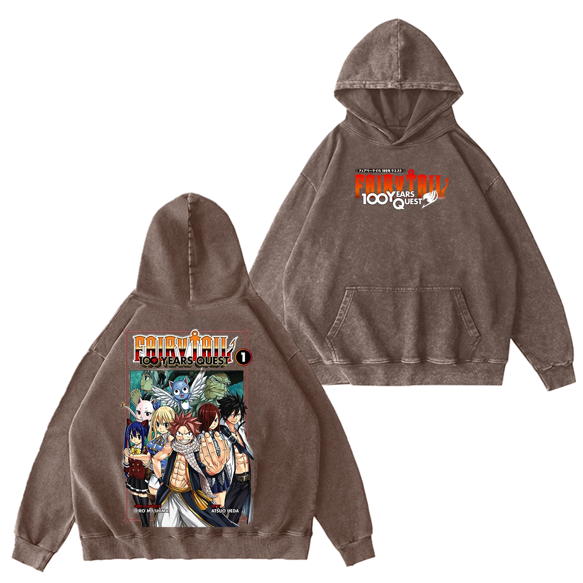 Fairy Tail: 100 Years Quest Unisex Washed T-shirt/Crewneck/Hoodie