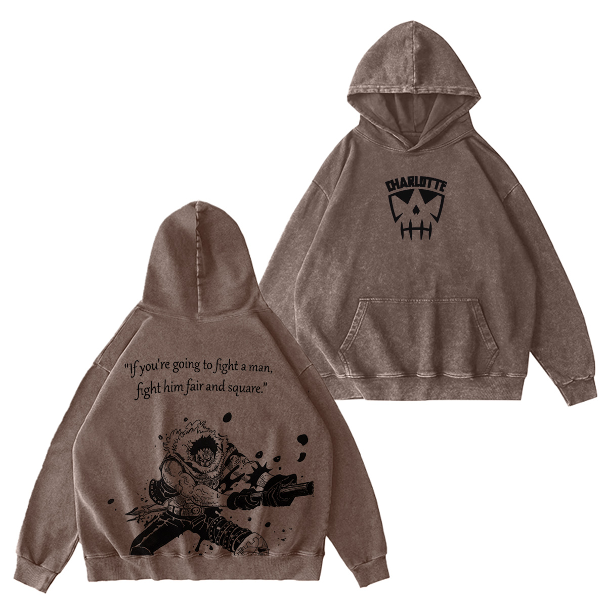 One Piece：Charlotte Vintage washed T-shirt/Crewneck/Hoodie