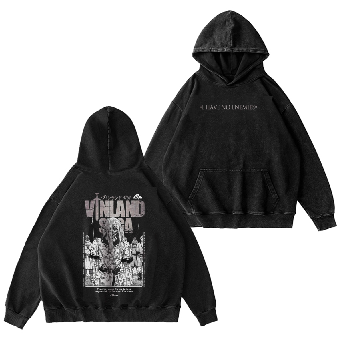 Vinland Saga Unisex Washed T-shirt/Crewneck/Hoodie