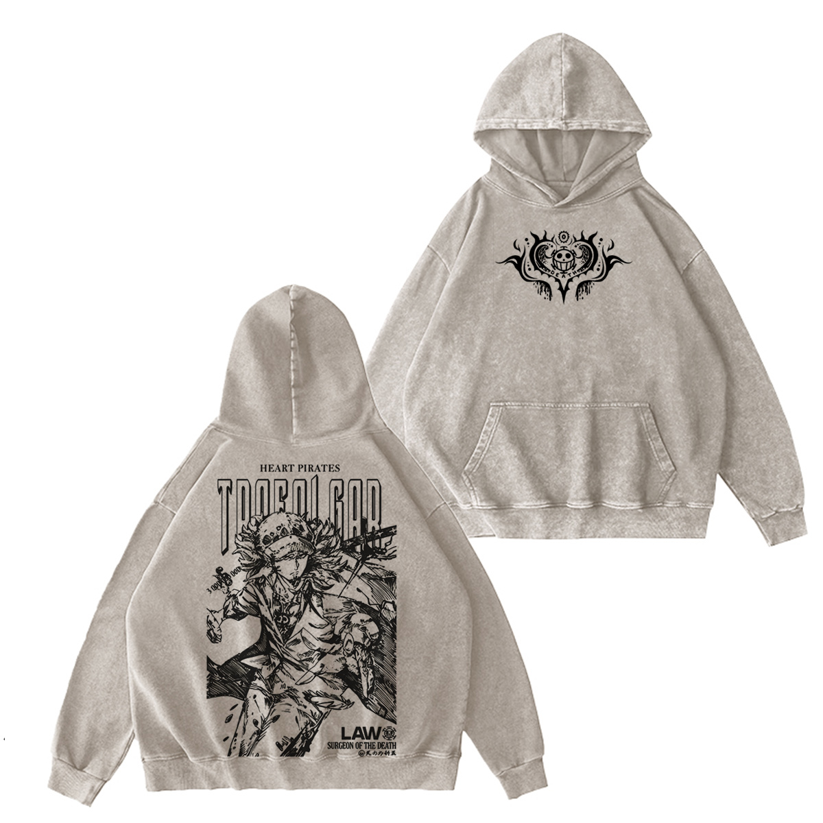 ONE PIECE Vintage washed T-shirt/Crewneck/Hoodie