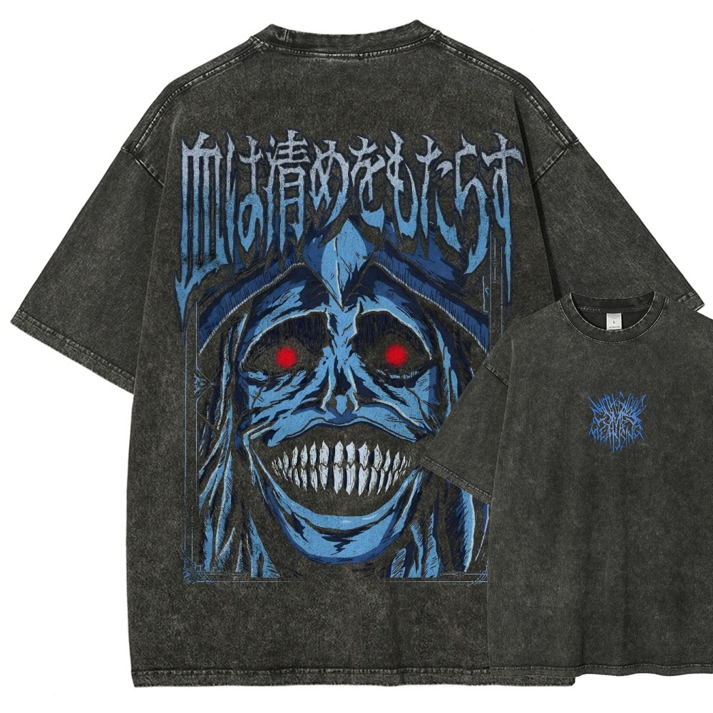 solo leveling Unisex Fit Washed T-Shirt 2502004256