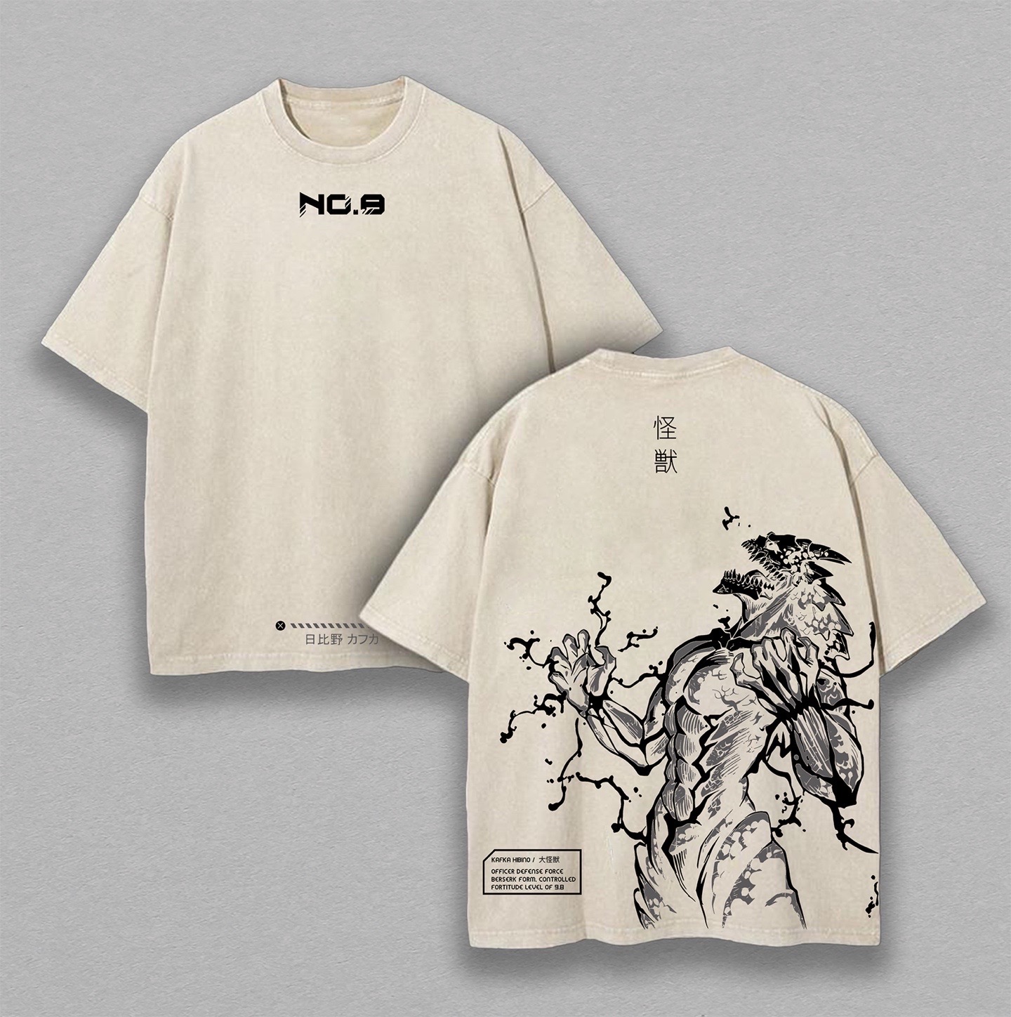 Kaiju 08 Washed T-shirt/Crewneck/Hoodie