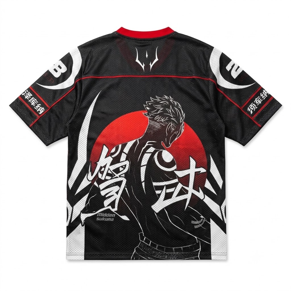 Jujutsu Kaisen Sukuna Oversized Jersey