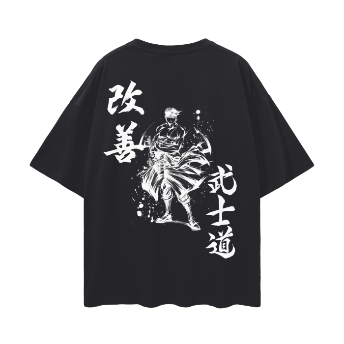 Pirate Hunter Graffiti Streetwear Shirt Black