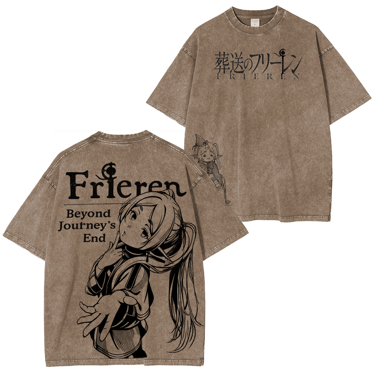 Frieren: Beyond Journey's EndVintage washed T-shirt/Crewneck/Hoodie