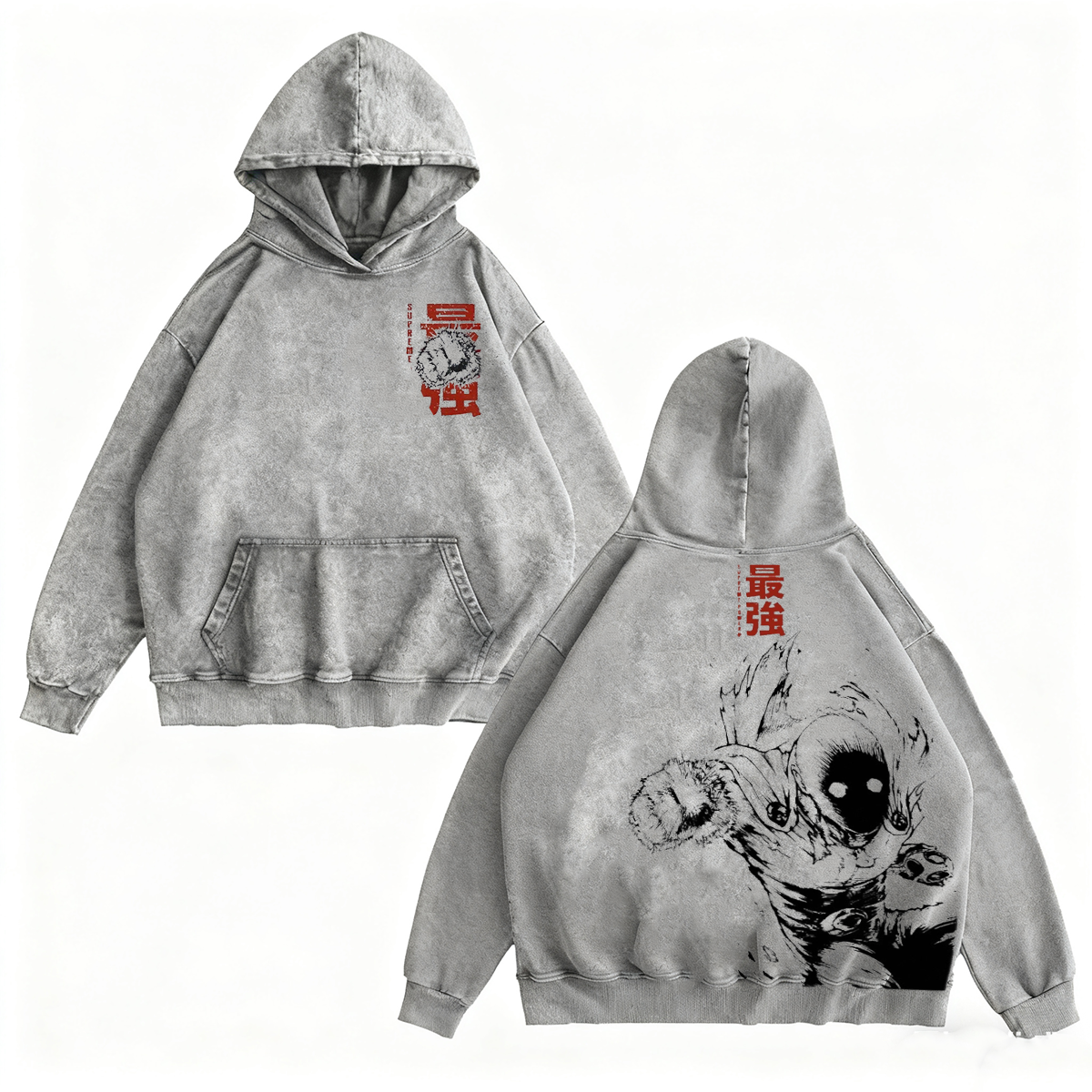 One Punch Man Vintage Washed T-shirt/Crewneck/Hoodie