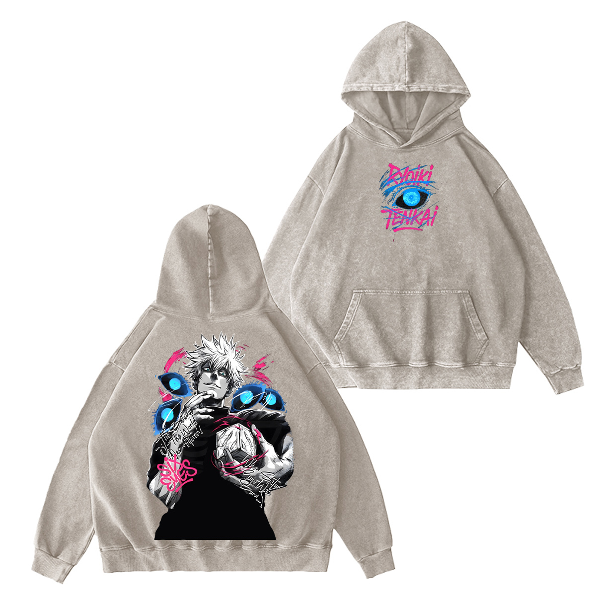 Jujutsu Kaisen Washed T-shirt/Crewneck/Hoodie