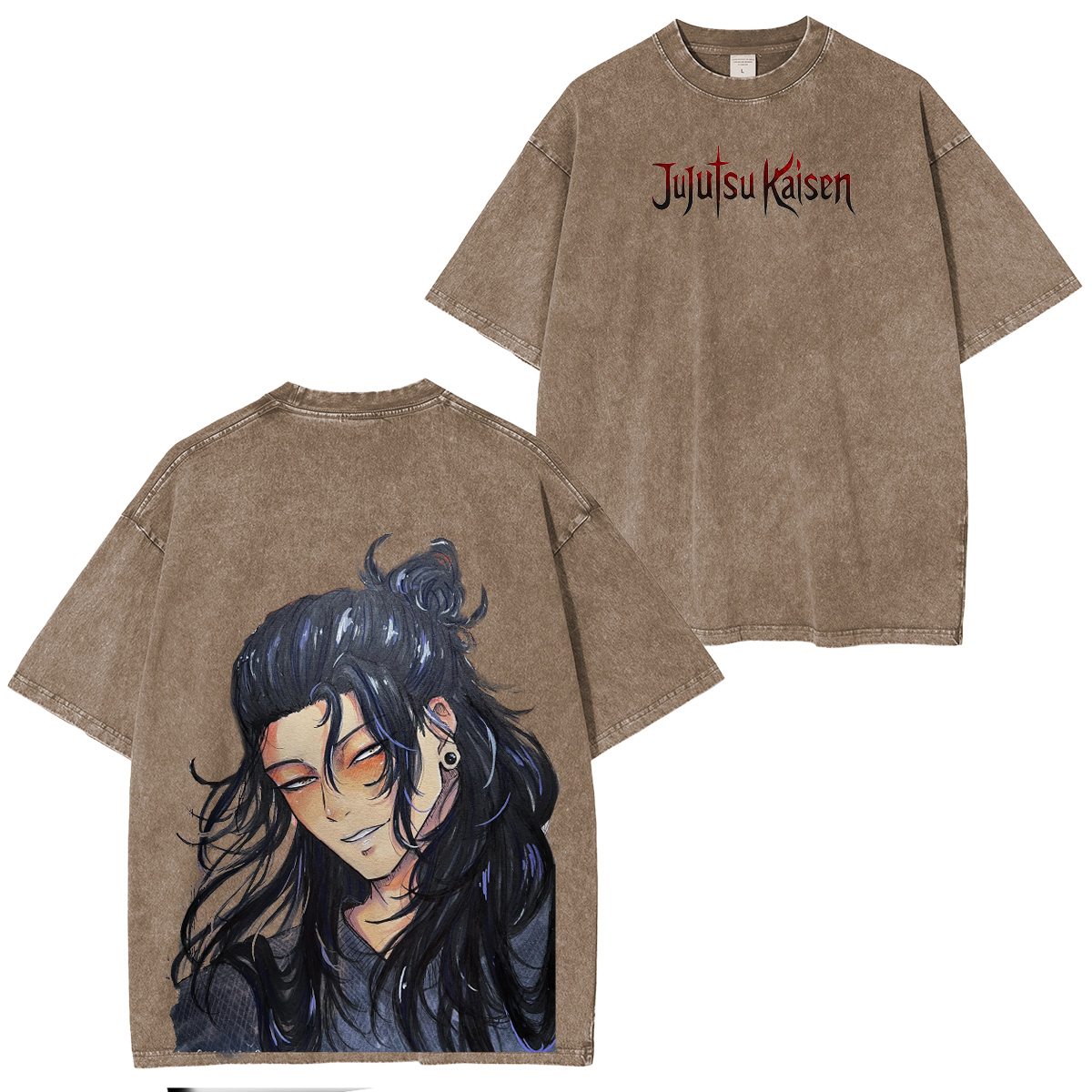 Jujutsu Kaisen :Geto Suguru Vintage washed T-shirt/Crewneck/Hoodie