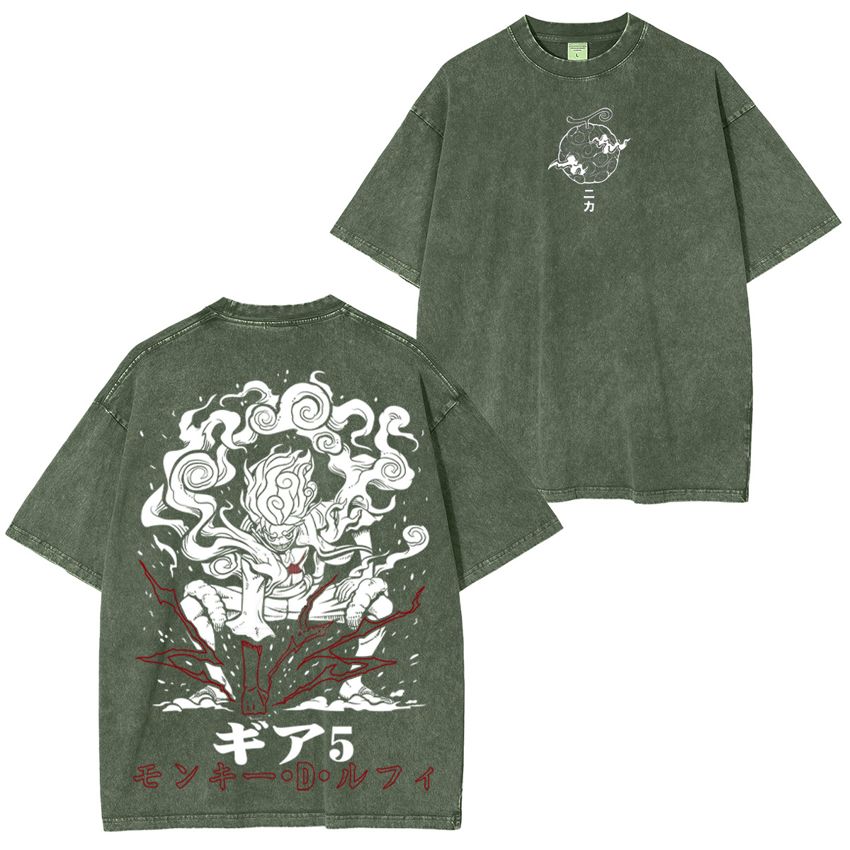 One Piece Vintage Washed T-shirt/Crewneck/Hoodie