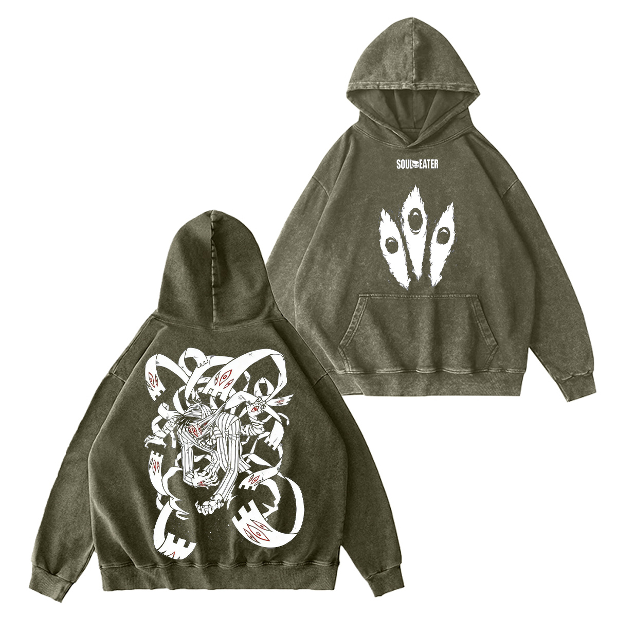 Soul Eater Vintage Washed T-shirt/Crewneck/Hoodie