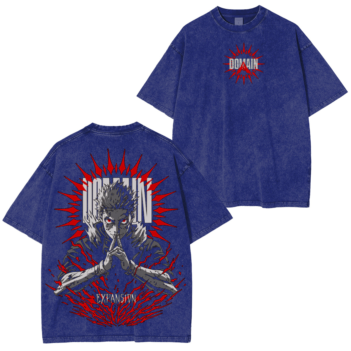 Domain Jujutsu Kaisen Vintage Washed T-shirt/Crewneck/Hoodie