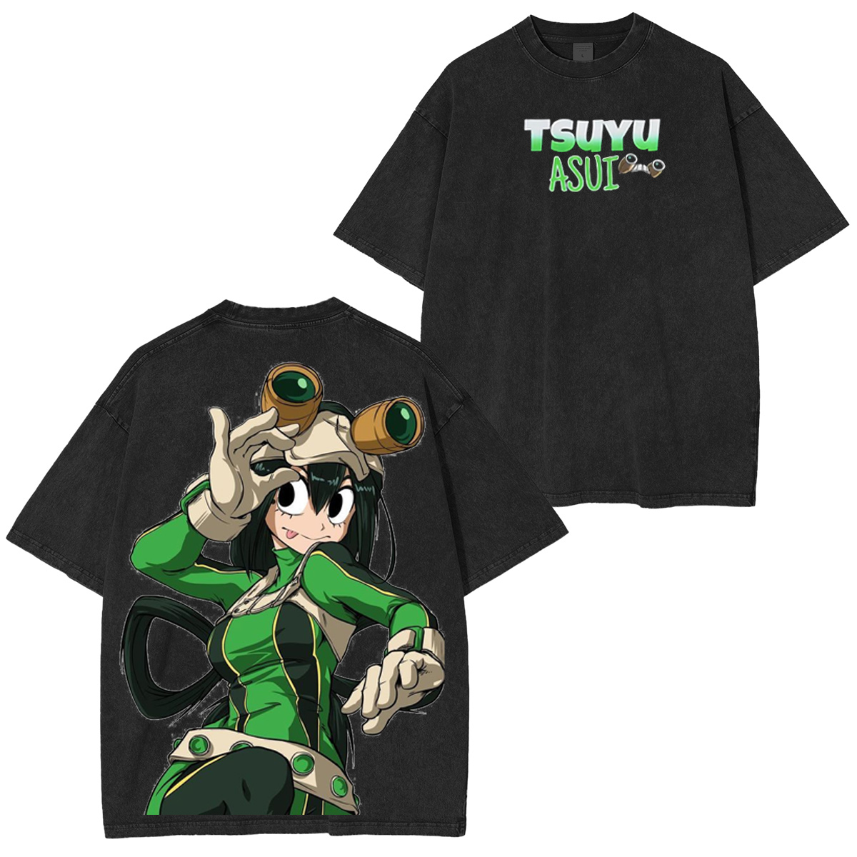 Tsuyu Asui My Hero Academia Vintage Washed T-shirt/Crewneck/Hoodie