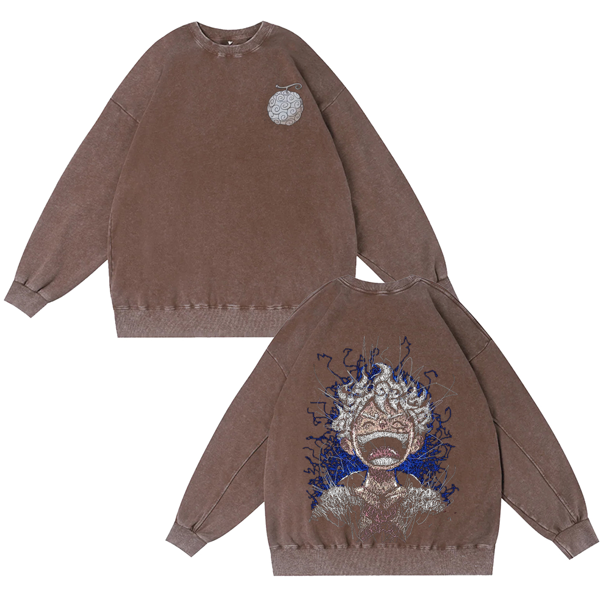 Monkey D. Luffy One Piece Washed T-shirt/Crewneck/Hoodie