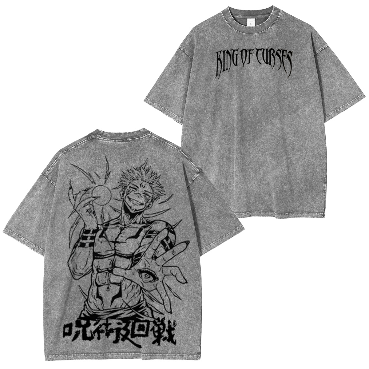 Ryomen Sukuna Jujutsu Kaisen Washed T-shirt/Crewneck/Hoodie