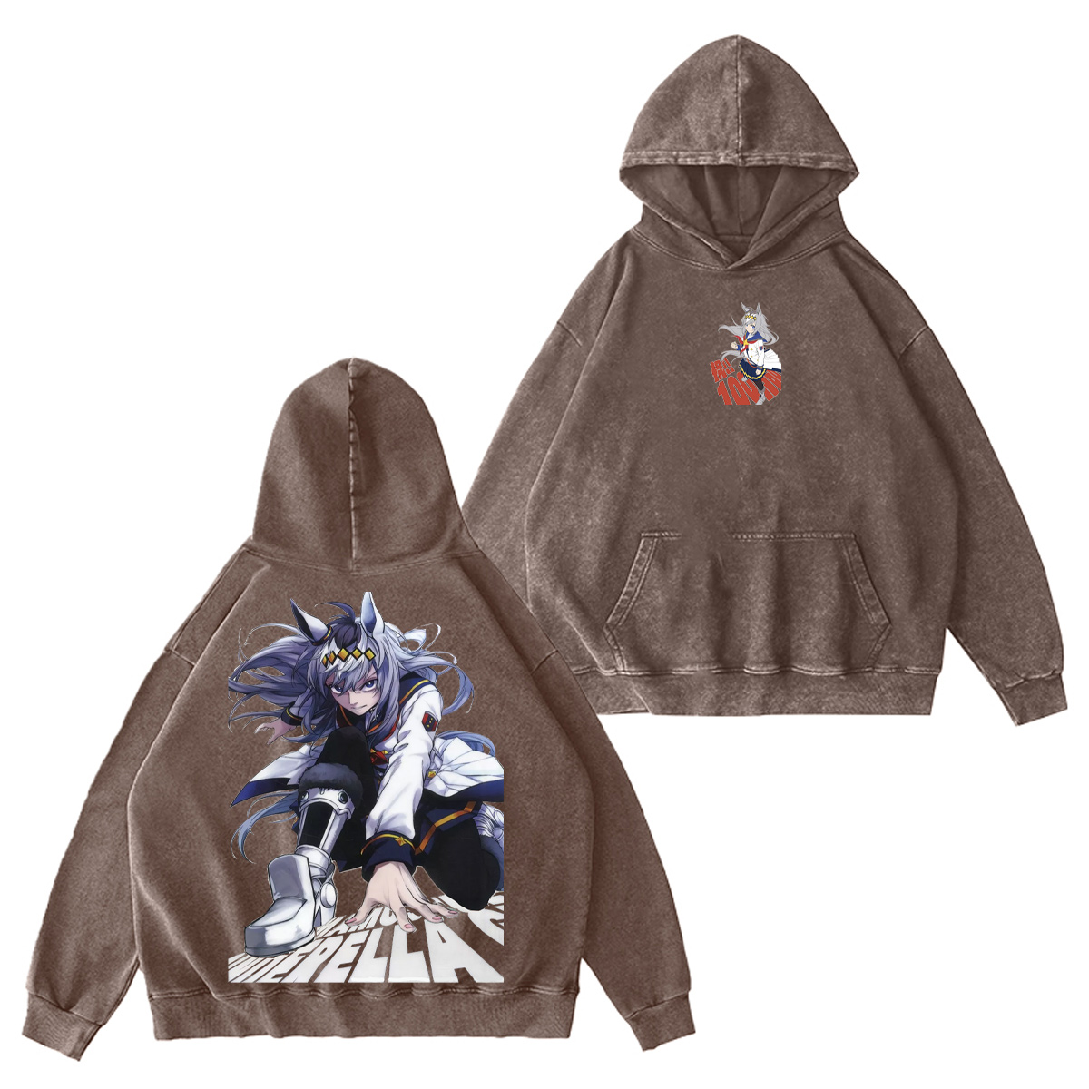 Uma Musume Pretty Derby Washed T-shirt/Crewneck/Hoodie