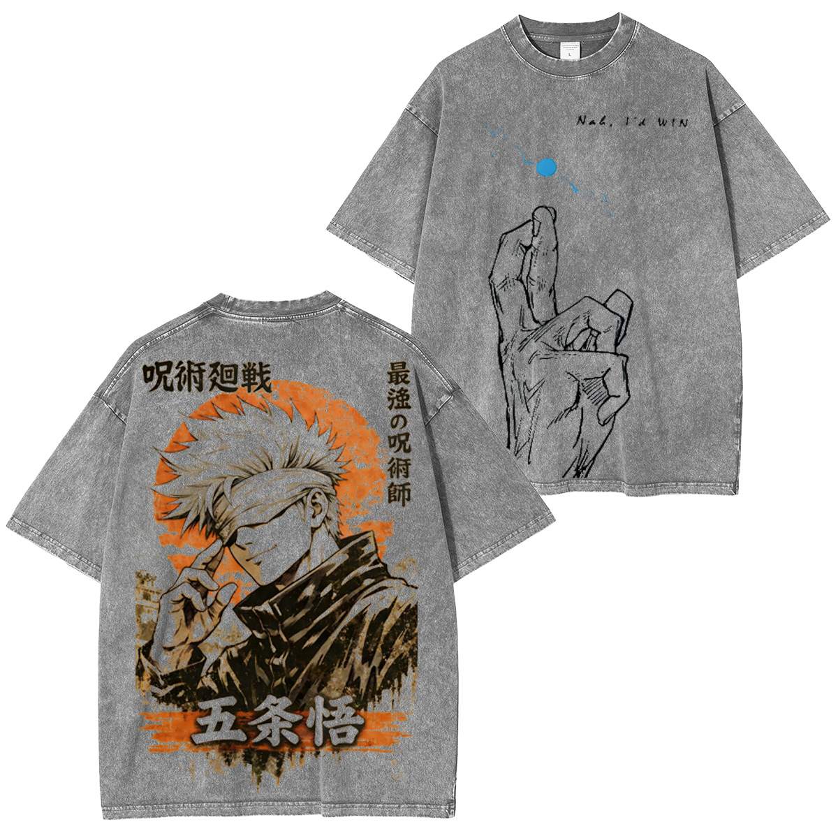 Jujutsu Kaisen Washed T-shirt/Crewneck/Hoodie