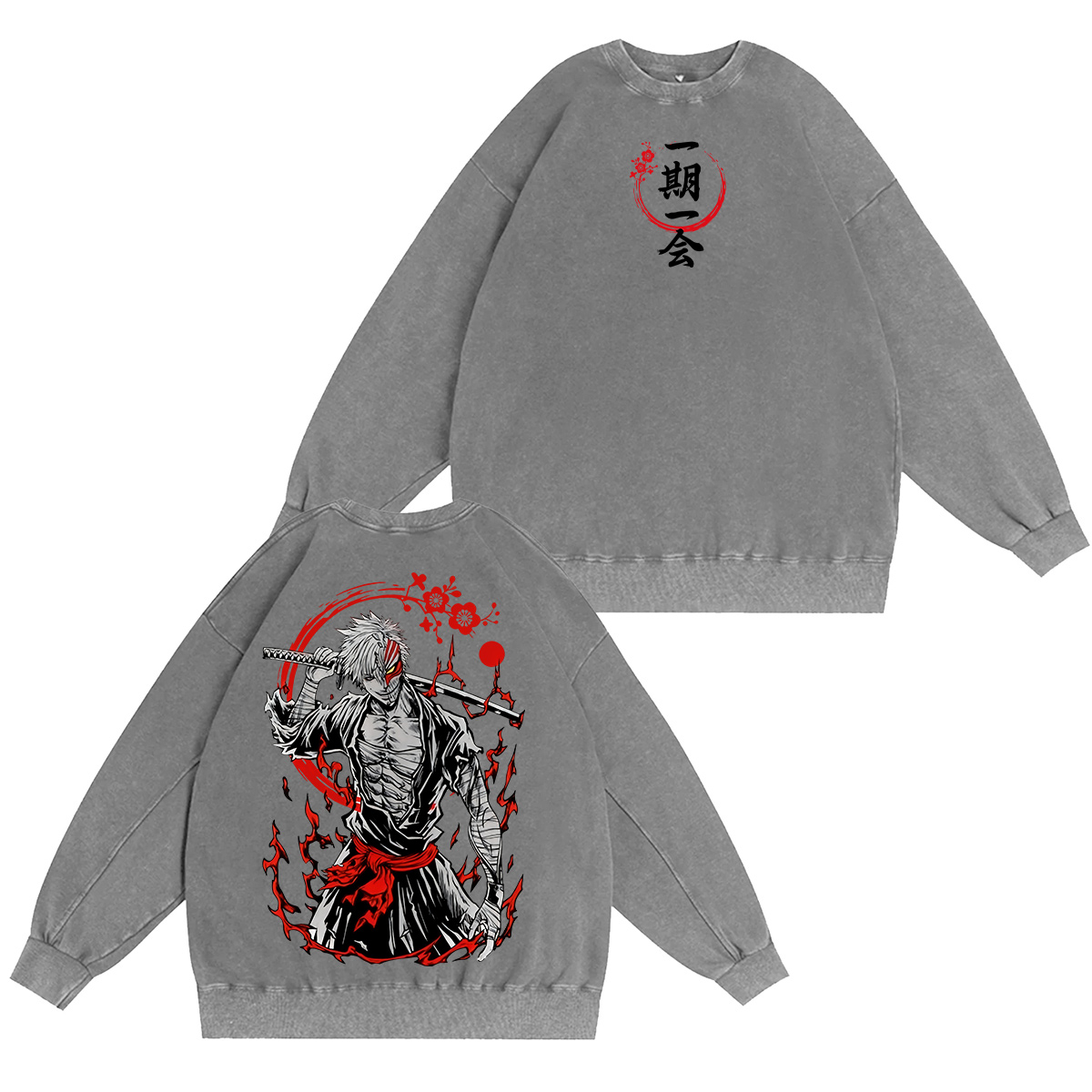 Bleach Washed T-shirt/Crewneck/Hoodie