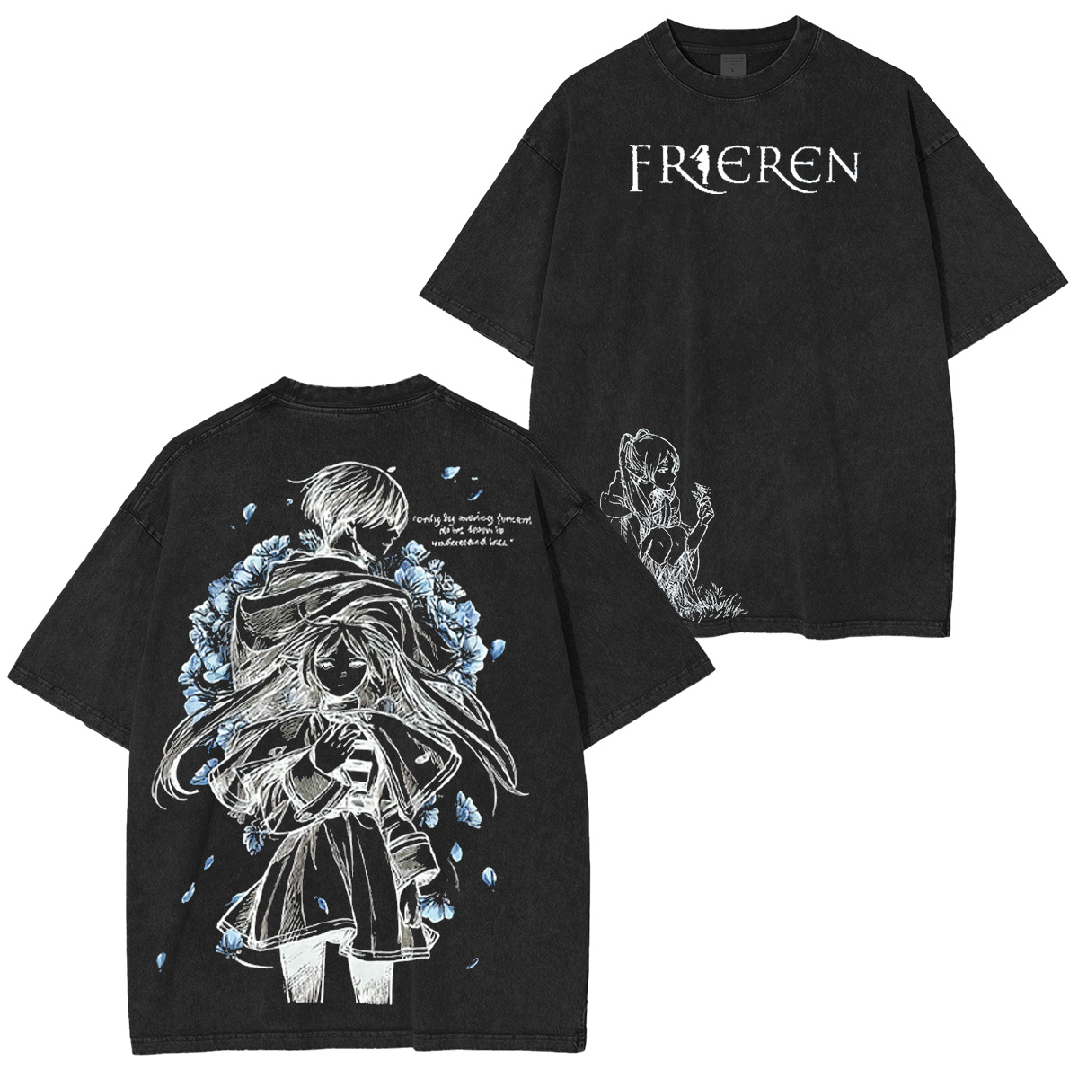 Frieren: Beyond Journey's End Washed T-shirt/Crewneck/Hoodie