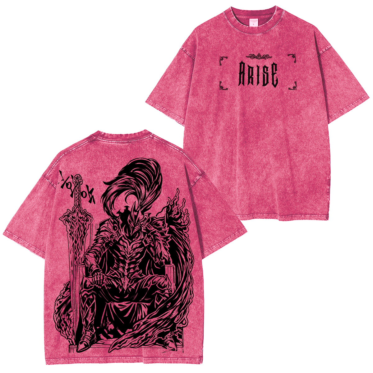 Solo Leveling Vintage washed T-shirt/Crewneck/Hoodie