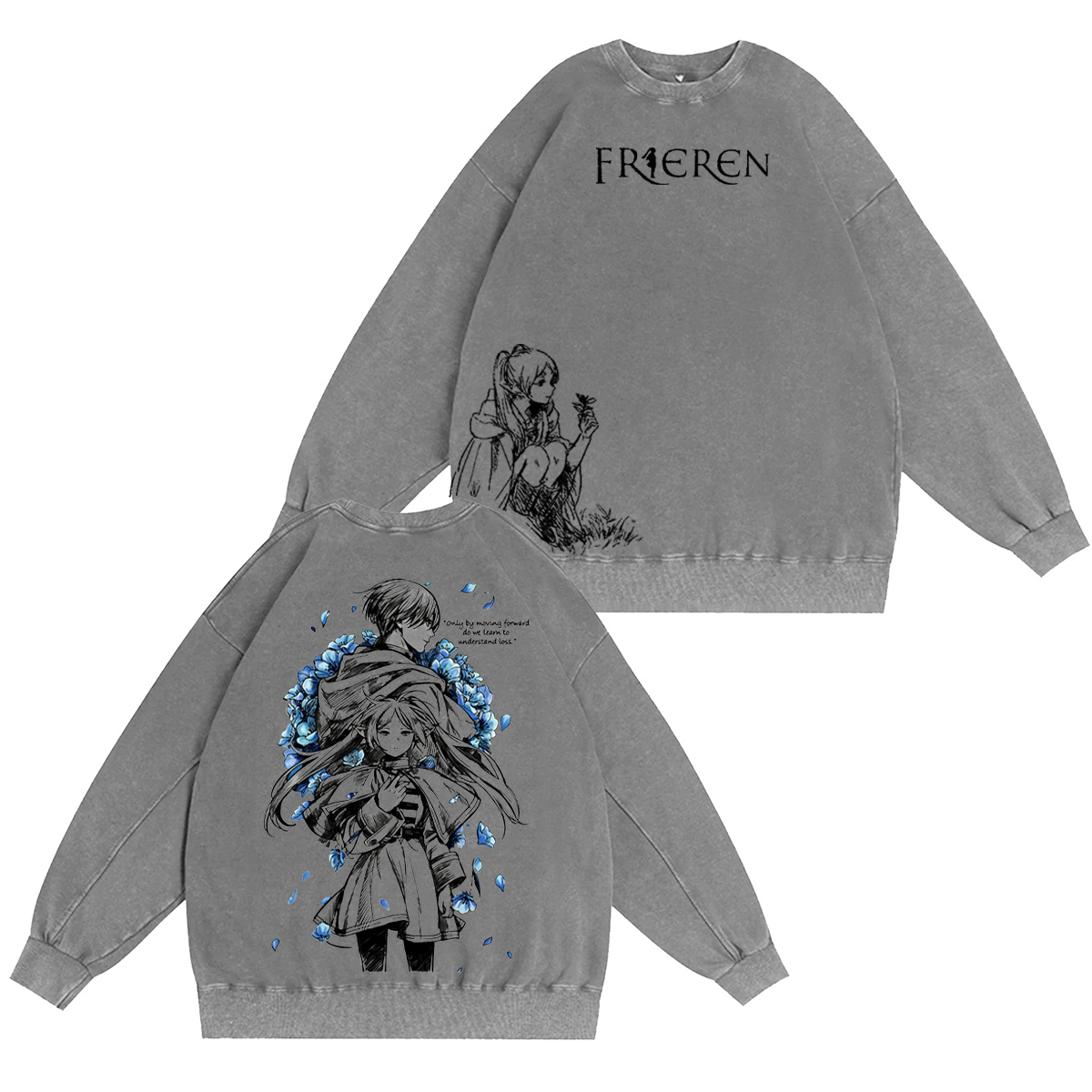 Frieren: Beyond Journey's End Washed T-shirt/Crewneck/Hoodie