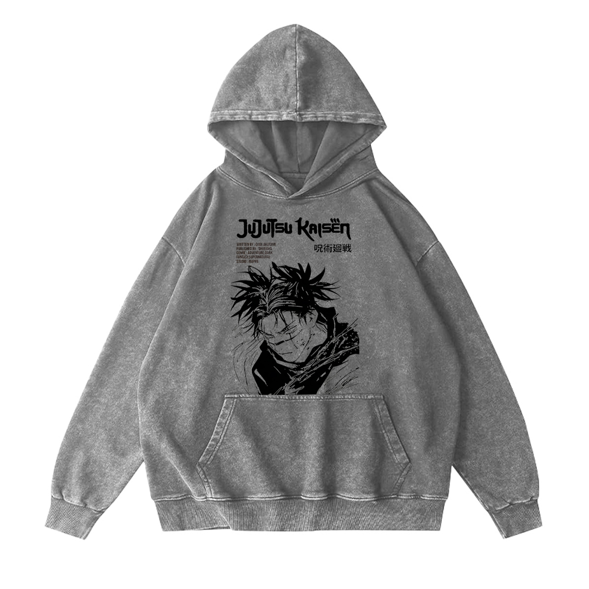 Jujutsu Kaisen Washed T-shirt/Crewneck/Hoodie