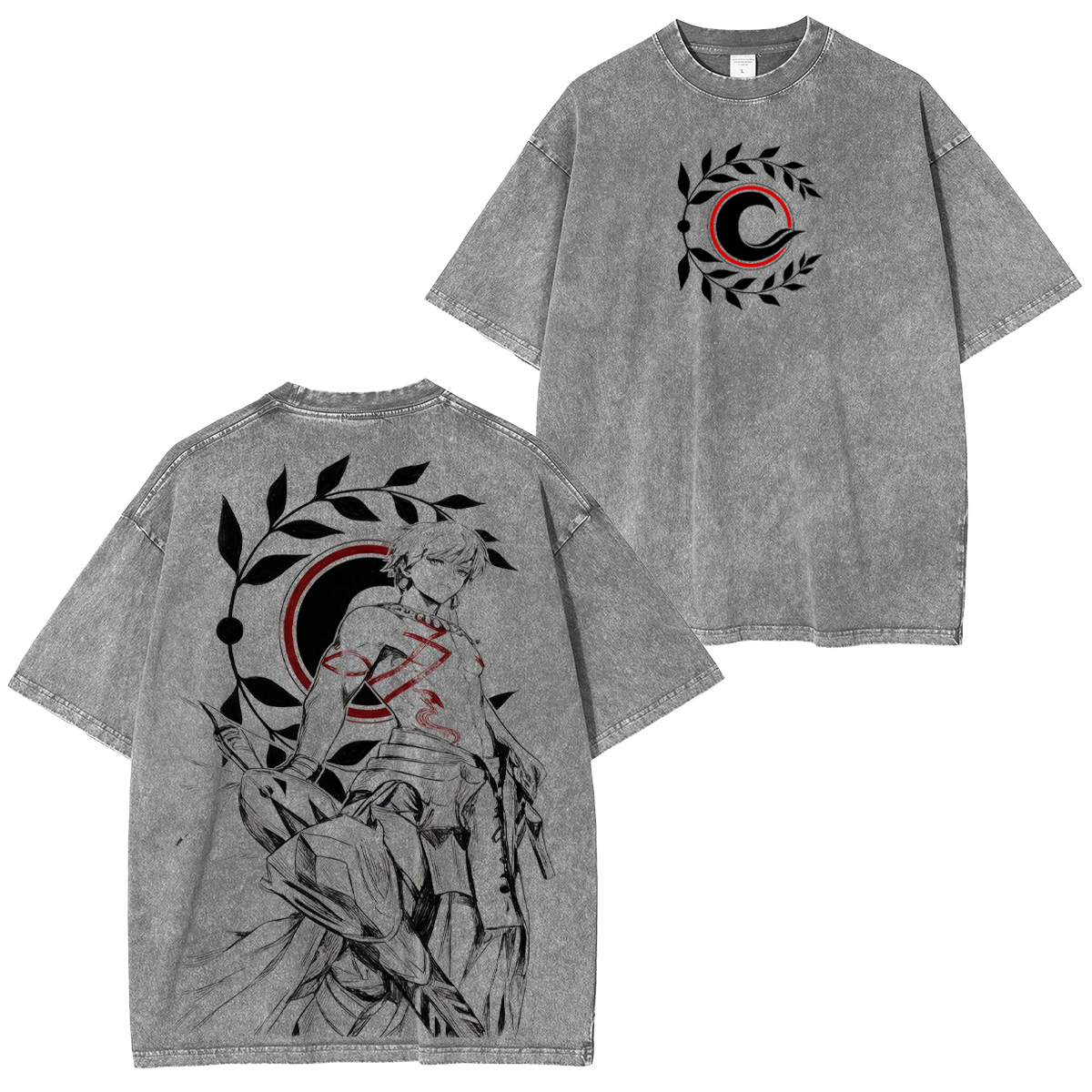 Asta Black Clover Washed T-shirt/Crewneck/Hoodie