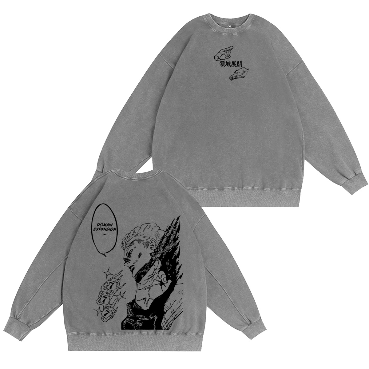 Kento Nanami Jujutsu Kaisen Washed T-shirt/Crewneck/Hoodie