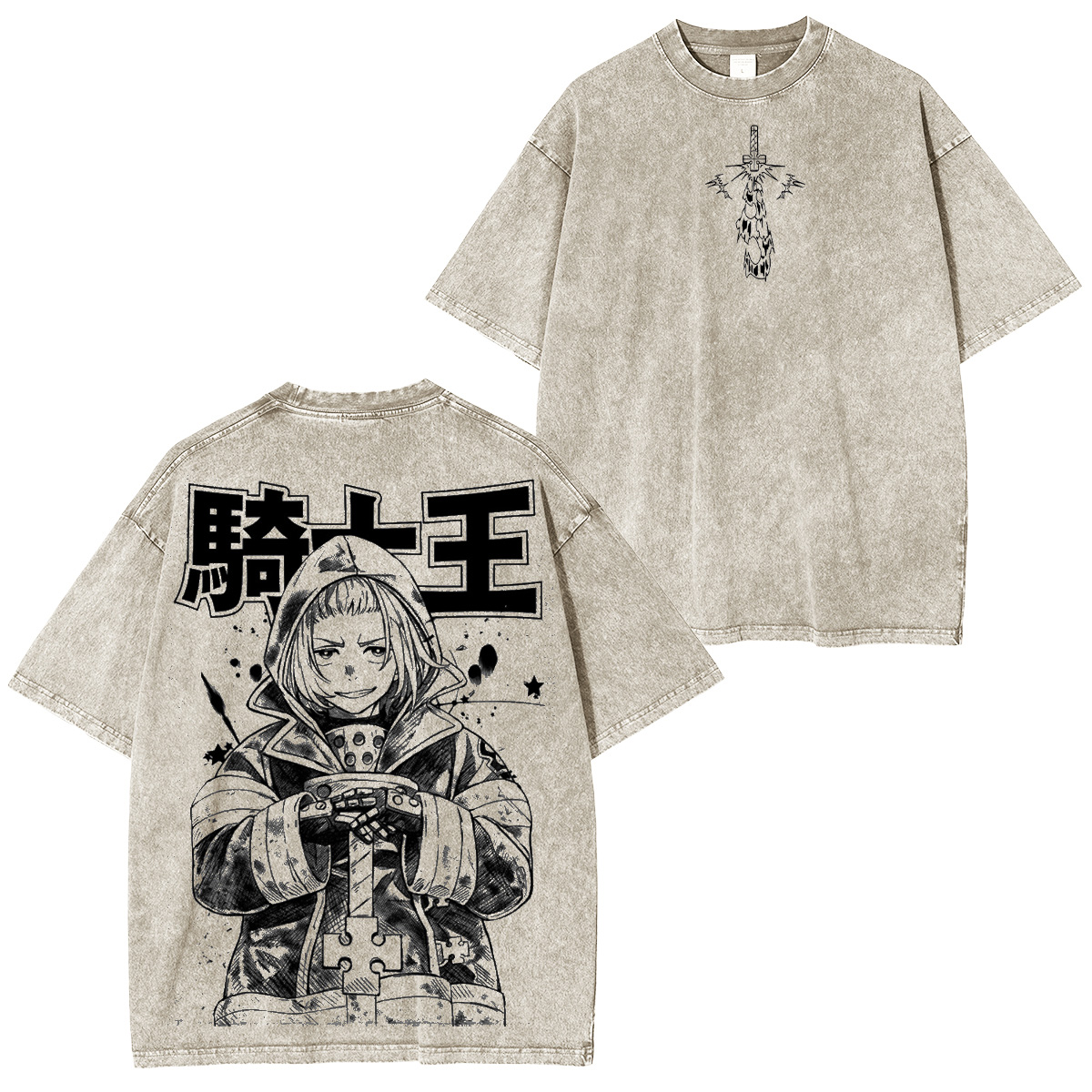 Arthur Boyle Fire Force Washed T-shirt/Crewneck/Hoodie