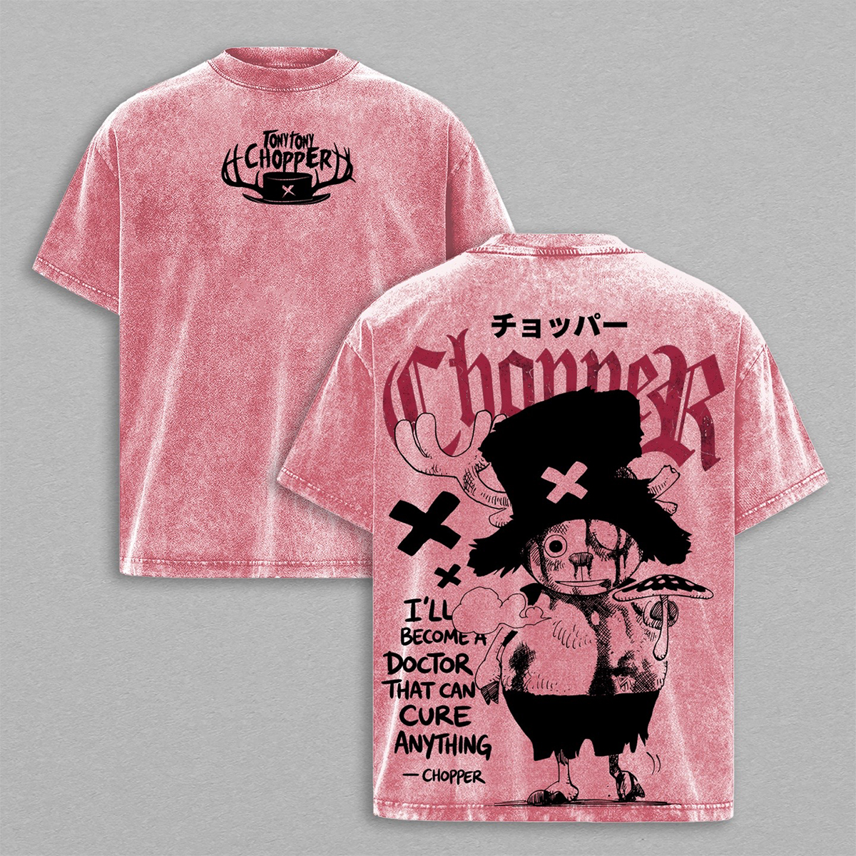 Dr. Tony Tony CHOOPPER Washed T-shirt/Crewneck/Hoodie