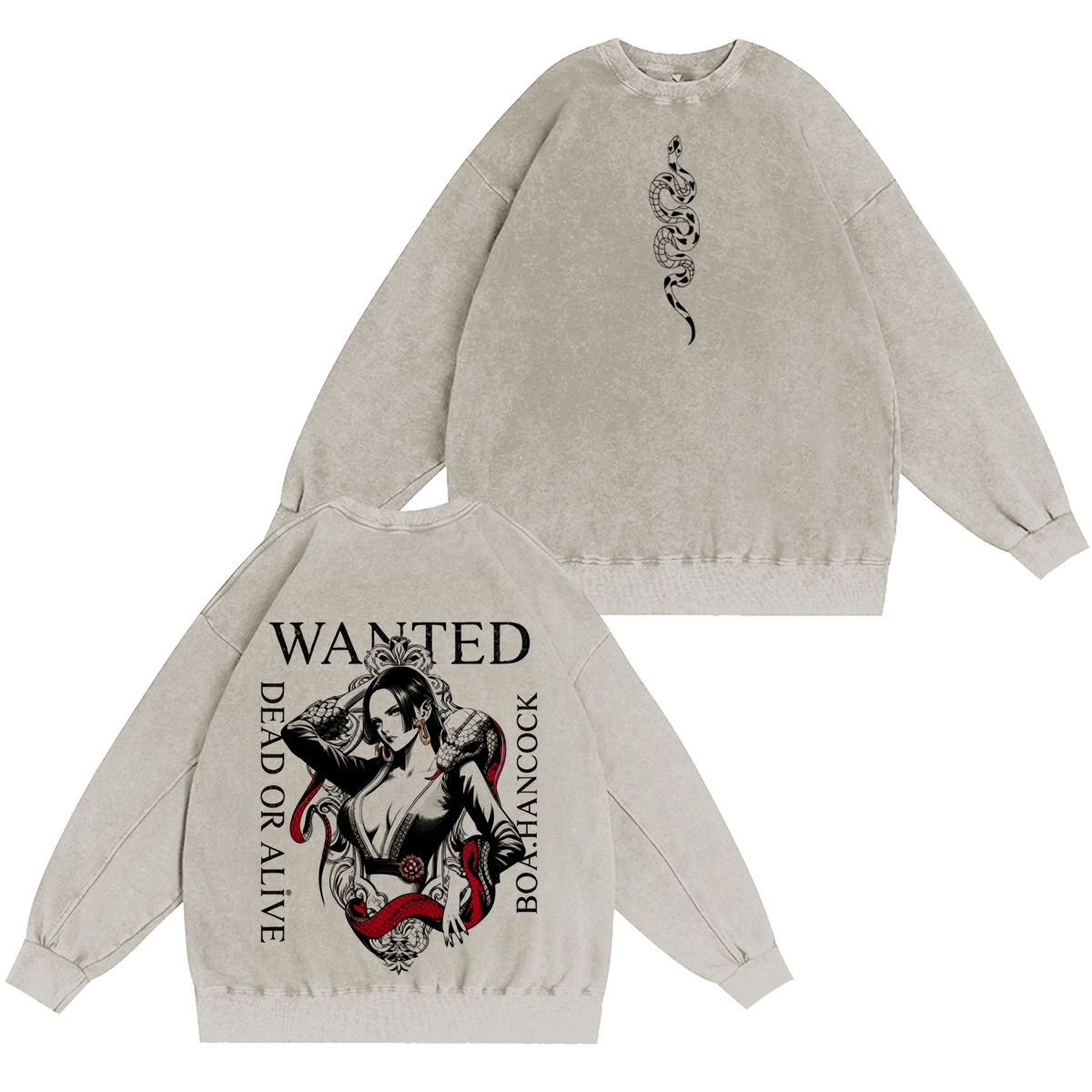 ONE PIECE Vintage washed T-shirt/Crewneck/Hoodie
