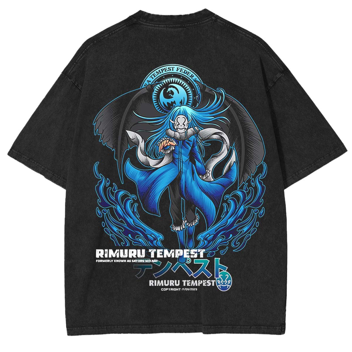 [Copy]Solo Leveling Vintage Washed Tee