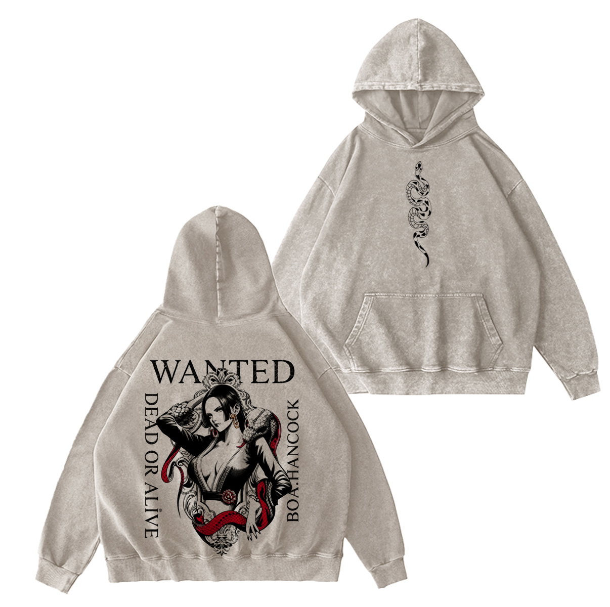 ONE PIECE Vintage washed T-shirt/Crewneck/Hoodie