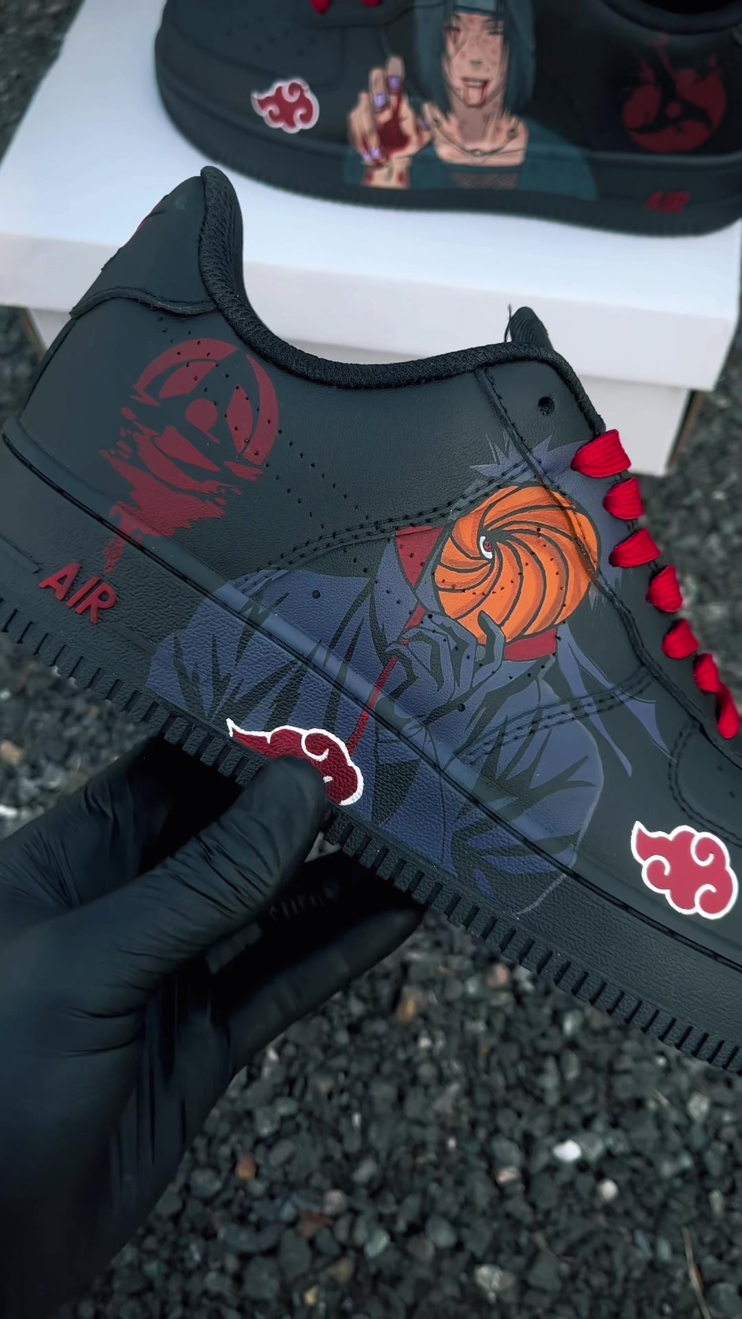 Naruto Itachi and Obito 1 Anime Shoes!!
