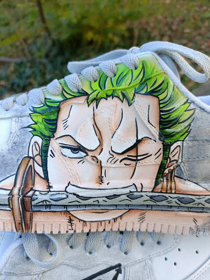  Air Force 1 One piece manga Monkey comics Zoro