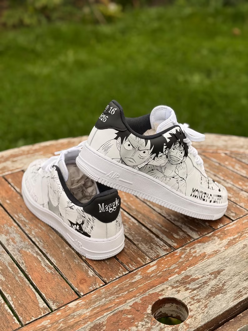 Air force 1'07 One Piece Luffy and Rozo